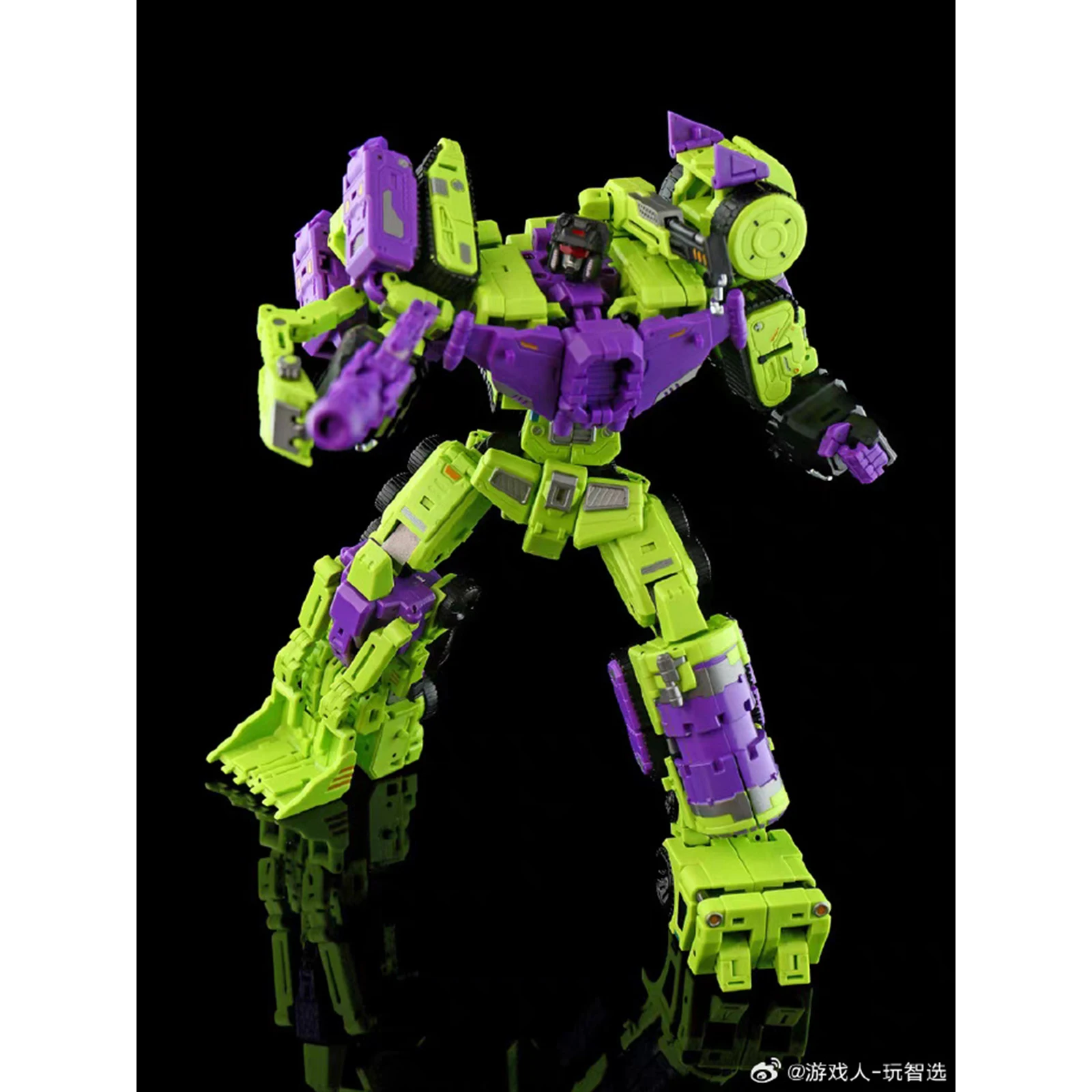 MICRO COSMOS MC02 RIKIOH デバスター風 Lucky Cat Micro Cosmos MC-02 Riki-Oh Devastator Action