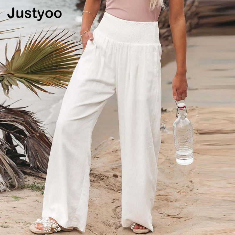 

2023 элегантные женские прямые брюки с широкими штанинами, винтажные однотонные свободные спортивные брюки в стиле Харадзюку, женские шикарные повседневные брюки с высокой талией