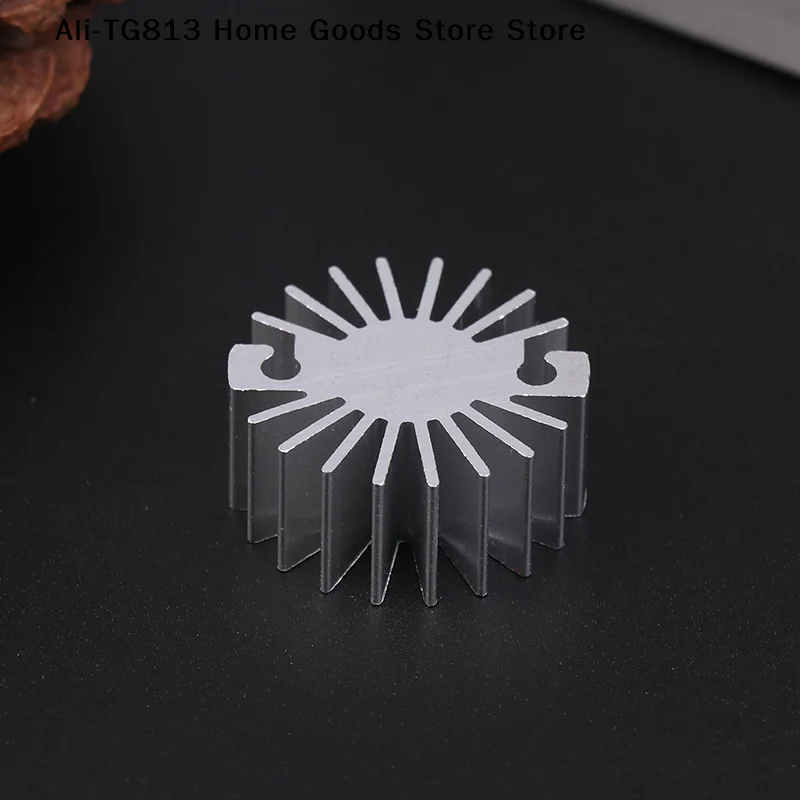 [TG813]23mmX10mm LED 또는 단일 칩 히트싱크 라디에이터 가정용 램프 라디에이터 교체 가능 알루미늄 1W 히트싱크 라디에이터