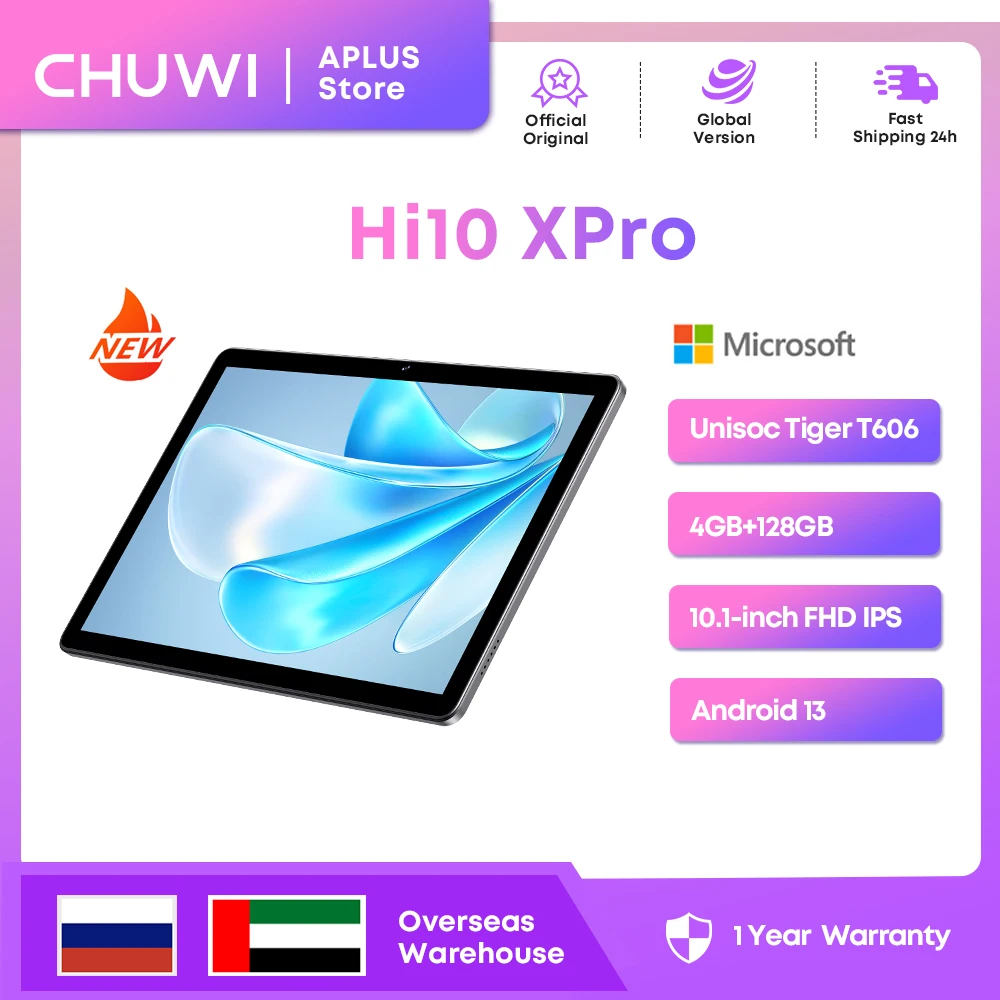 CHUWI-Hi10X-Pro-Tablet-10-1-FHD-IPS-Screen-4GB-4GB-RAM-128GB-ROM-Unisoc ...