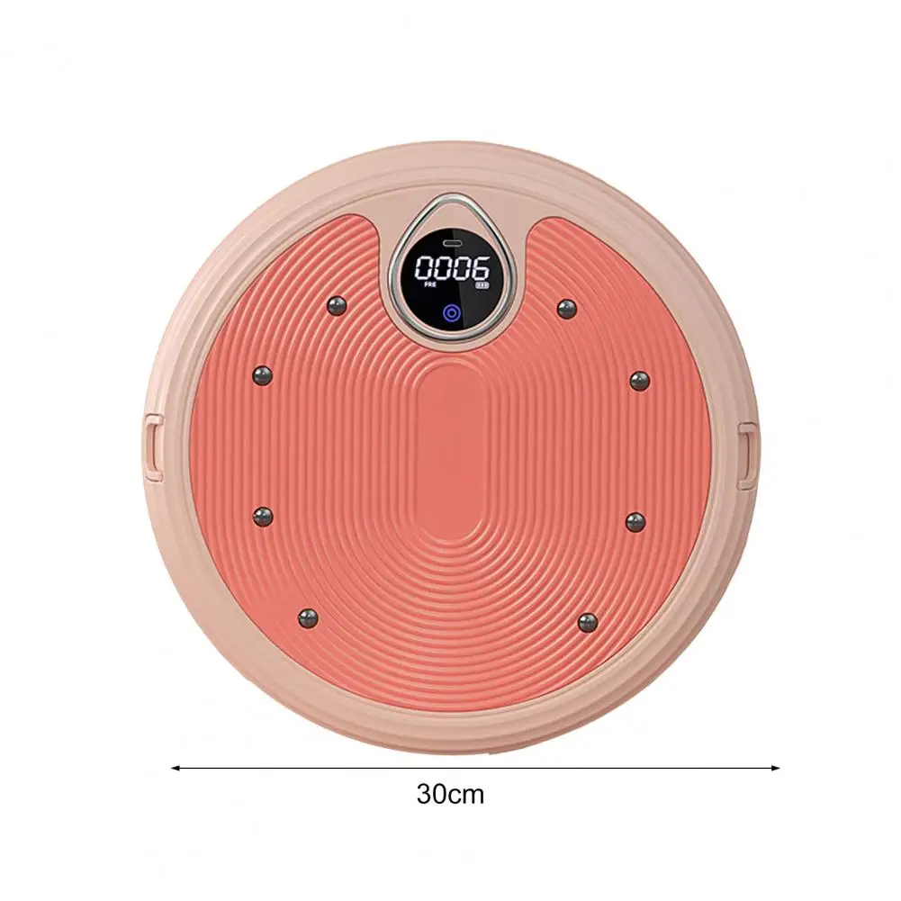 Balance Board Disc Digital Display Screen Waist Twisting Disc Round Smart Rotary Twist Fitness Equipment Twist Turntable waist twisting disc,balance board