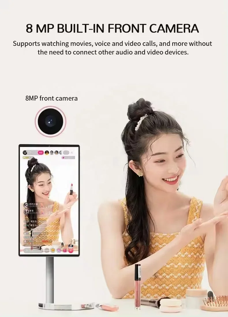 Portable TV for watching movies 21.5 /32 inch standby TV for home best smart screen family