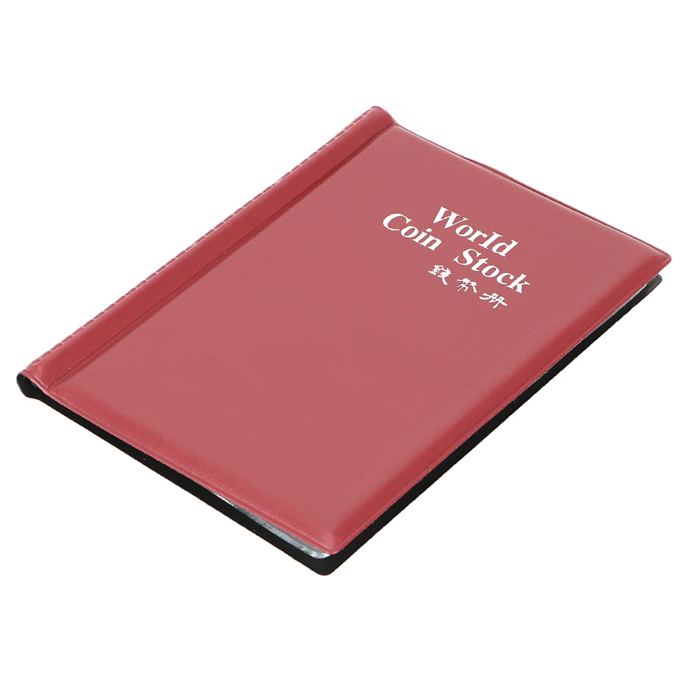 Collector Coin Holder Album - Mini Penny Coin Storage Bag with 120 Pockets Collection Organizer