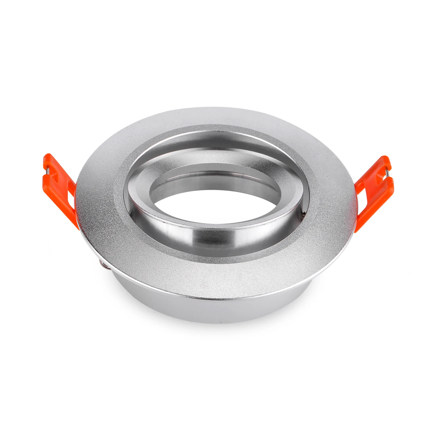 하이 퀄리티 알루미늄 조절식 리세스시드 LED 스포트라이트, 6W GU10 천장 다운라이트 피팅 프레임, 70mm 컷 아웃