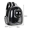 Pet Cat Carrying Bag Space Pet Backpacks Breathable Portable Transparent Backpack Puppy Dog Transport Carrier Space Capsule Bags 4