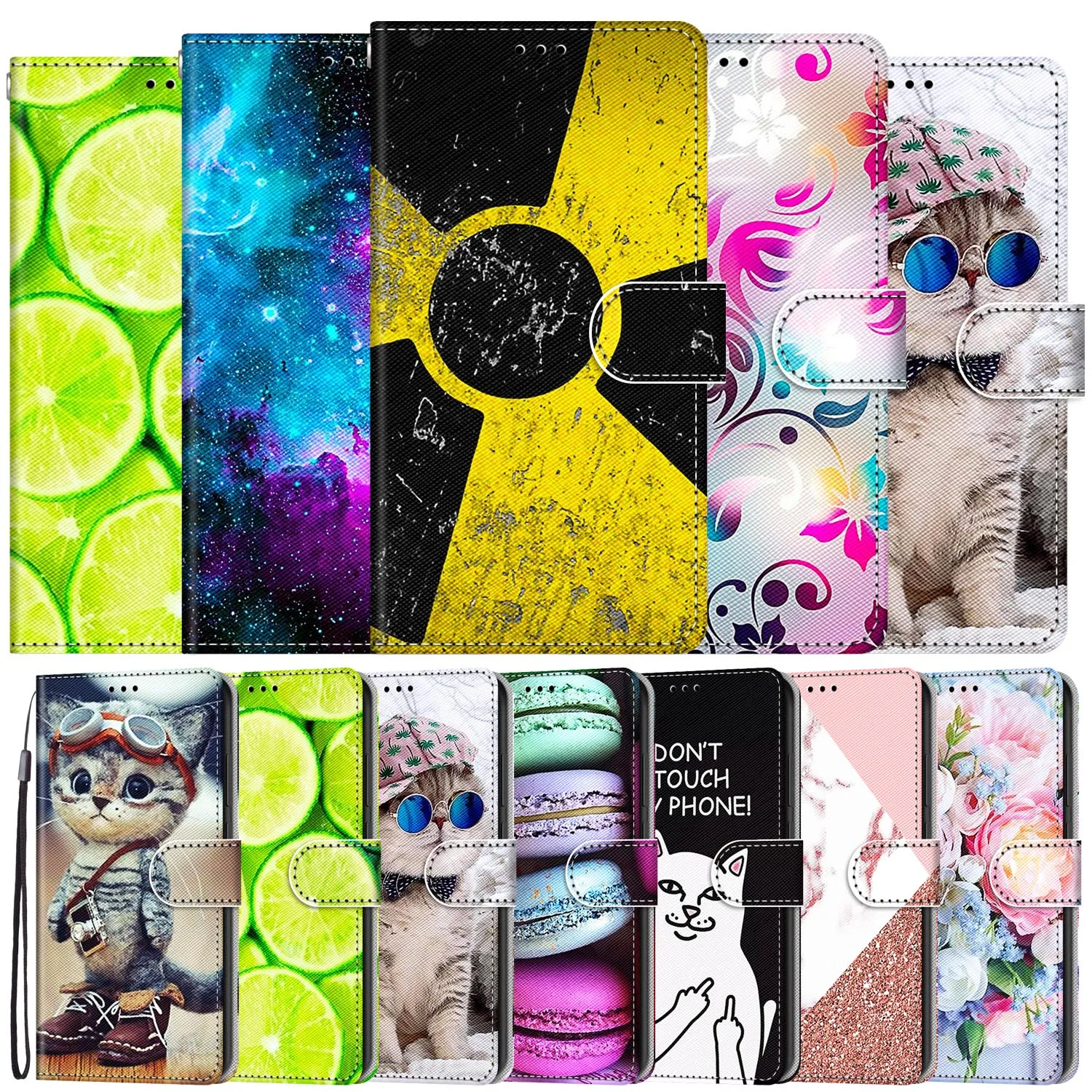 

Leather Flip Case For Honor X7 X8 4G Fundas Capa For Honor X9 4G 5G Case Wallet Card Book Cover for Honor X30 X30i Case Coque