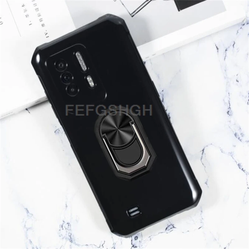 Durable Finger Ring Soft TPU Silicone Phone Case Cover