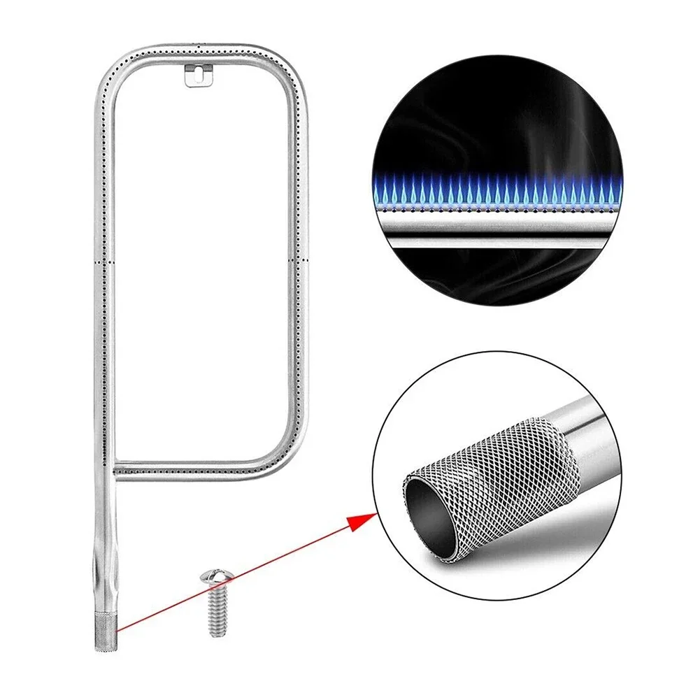 Stainless Steel Burner Tube Gas Grill Burner Tube Replacement For Weber Q3000 Q3200 Q300 Q320 For Weber Q200 Q220 Q2000 Q2200
