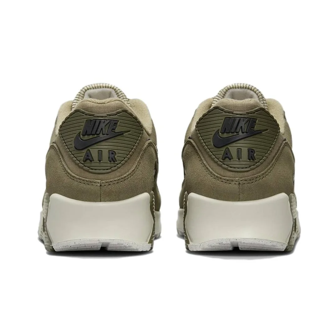 Nike AIR MAX 90 Low Men's Winter Breathable Anti-slip Wear-resistant Casual Sneakers