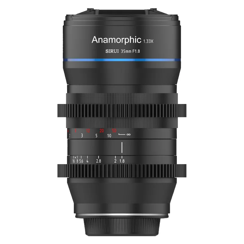 SIRUI 35mm F1.8 1.33x 라이카 L M4/3 M43 E 캐논 R RF EOSM EF-M MFT/APS-C 카메라용 아나모픽 렌즈 시네마
