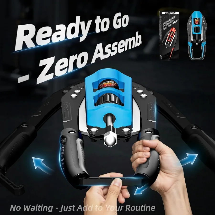 Twister Arm Exerciser - Adjustable 22-440lbs Hydraulic Power, Home Chest Expander, Shoulder Muscle Training Fitness Equipment, A