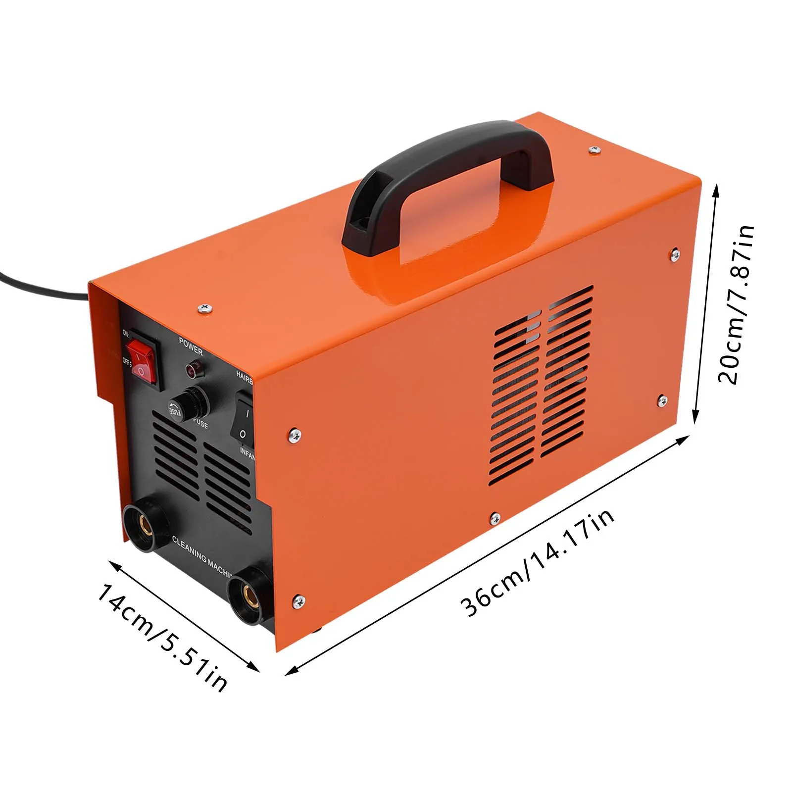 1200W Brush Welding Bead Processing Machine, Cleaning and Polishing Machine, Suitable for Metals, Arcs, Lasers, Etc