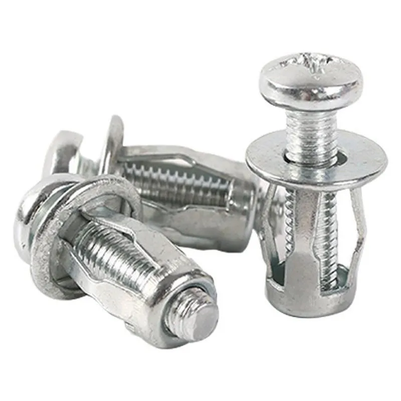 M4 M5 M6 Petal Rivets Lock Nut Bolt Hollow Iron Aluminum Rivet Gun Fixed License Plate For Car Screw