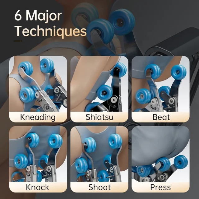 SL Track Zero Gravity Full Body Therapy Foot Spa Electric 3D 4D Massage Chair