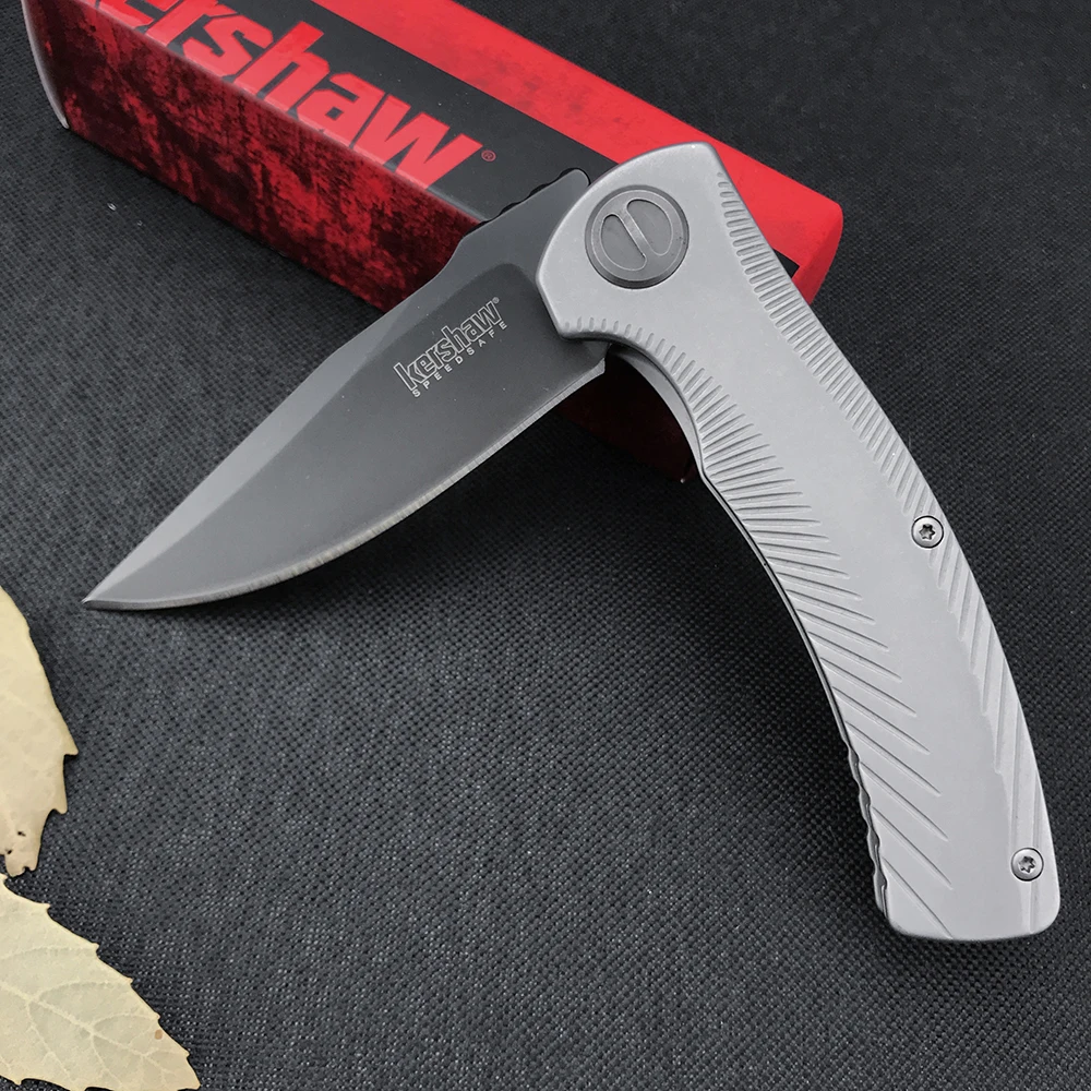 

Stonewashed Blade EDC KS 3490 Pocket Folding Knife For Men Tactical Knives Hiking Hunting Fruit Cutter Camping Gear