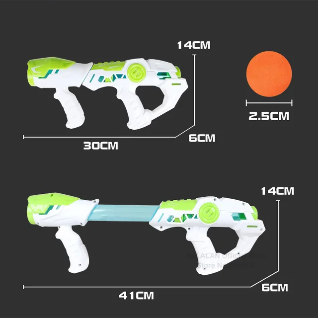 30cm Soft Bullet Air Gun Toys for safe outdoor shooting games