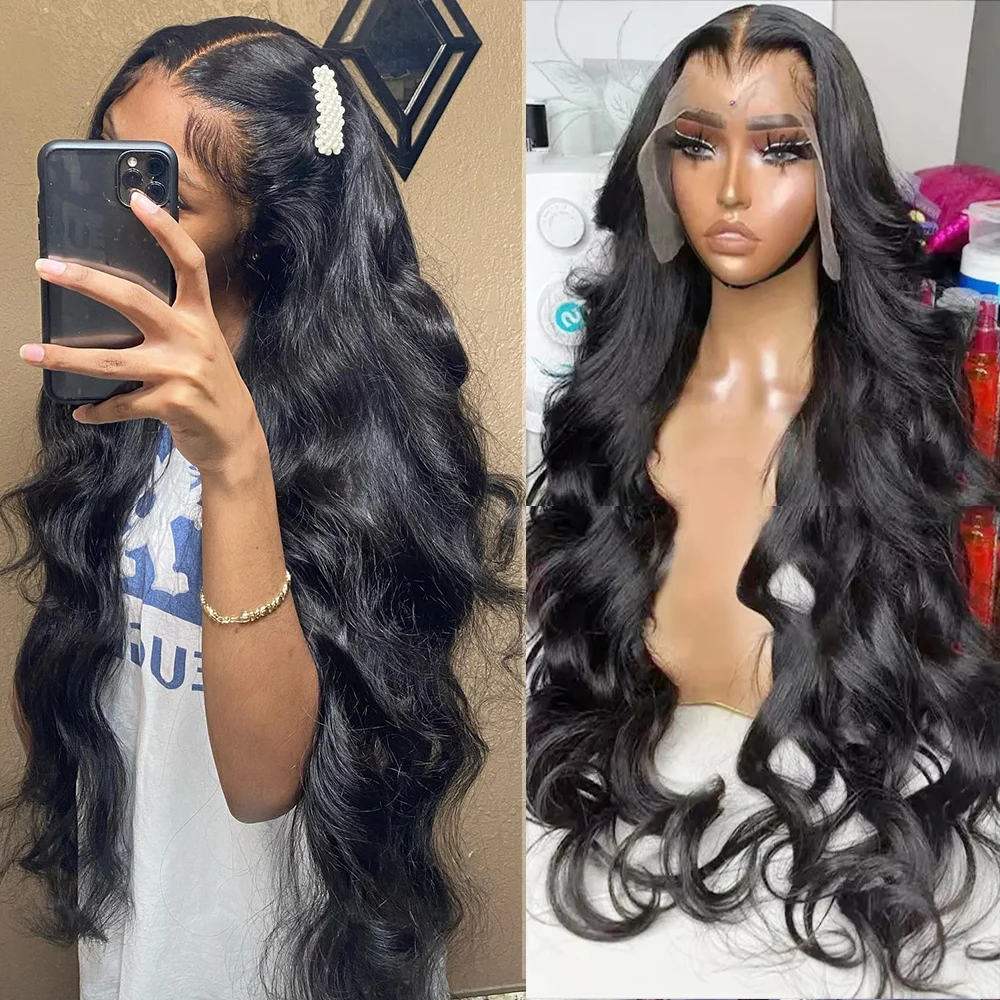 

Body Wave 13X6 Hd Lace Frontal Wig Closure Wig 30 Inch Lace Front Human Hair Wig For Women Glueless Wig Human Hair Ready To Wear