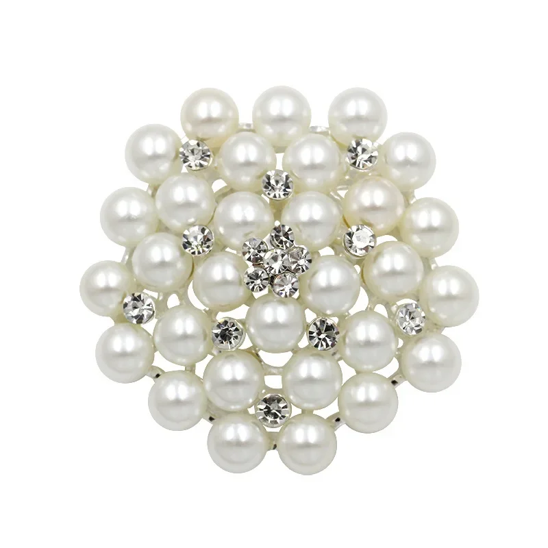 Clothing Accessories 100pcs 6mm Pearl Rivets For Wedding Crafts