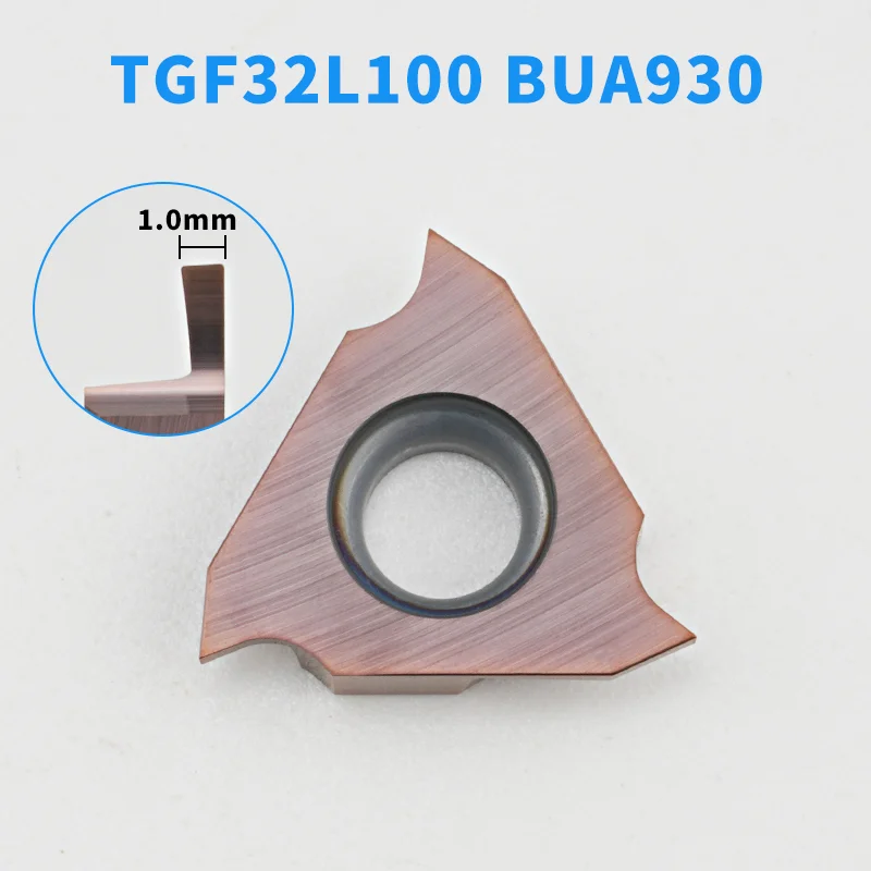 Bahrami Circlip groove End groove Shallow groove blade CNC lathe grooving blade combination TGF32R100 TGF32R080 TGF32R120