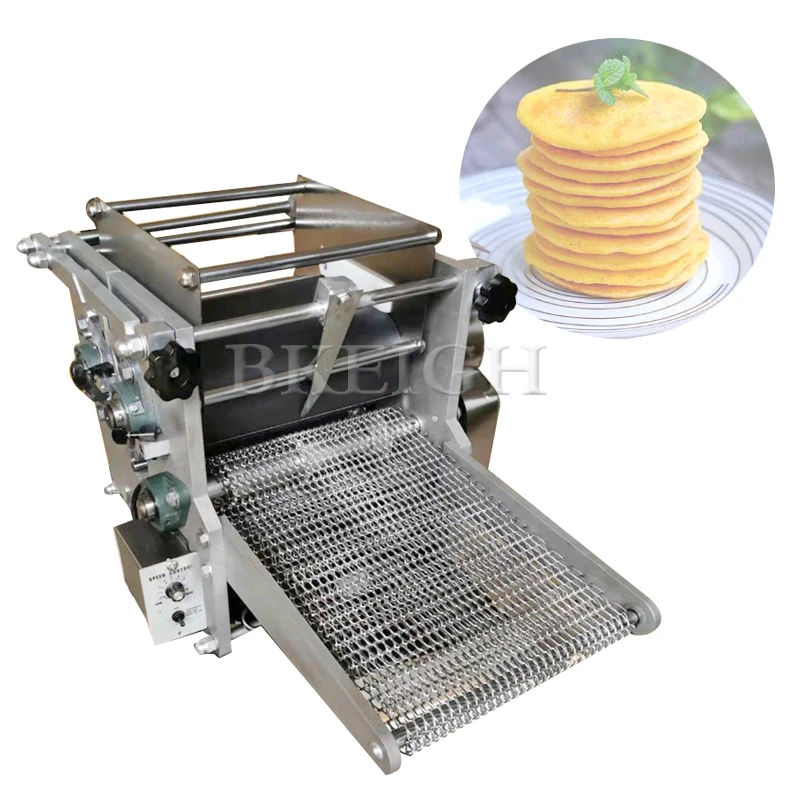 

Fully Automatic Multifunctional Pancake Making Machine, Small Household Stainless Steel Corn Cake Forming Machine