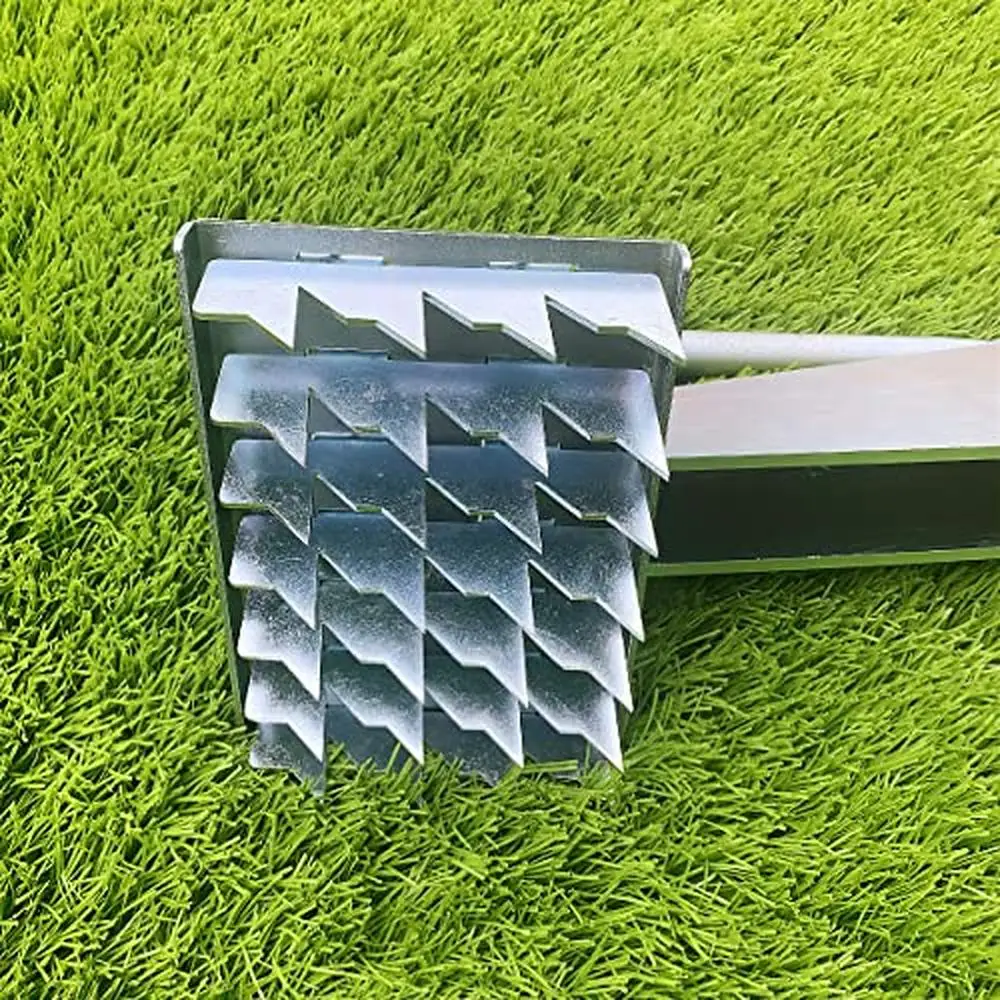 Artificial Grass Turf Installation Tool Synthetic Lawn Fixing Claw Steel Handle Grip Tool