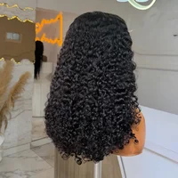 Perruques Lace Front 13x4 200% de densité, 40 pouces, en cheveux humains bouclés, avec dentelle HD transparente 13x4, en cheveux humains vierges brésiliens pré-épilés 2