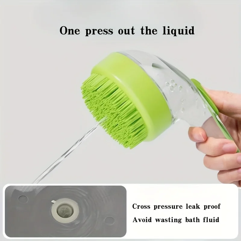 1pc Pet Bath Brush for Small Dogs & Cats: Specialized Dog Washing Tool, Massage Scrub Brush - Pet Bathing Essential for