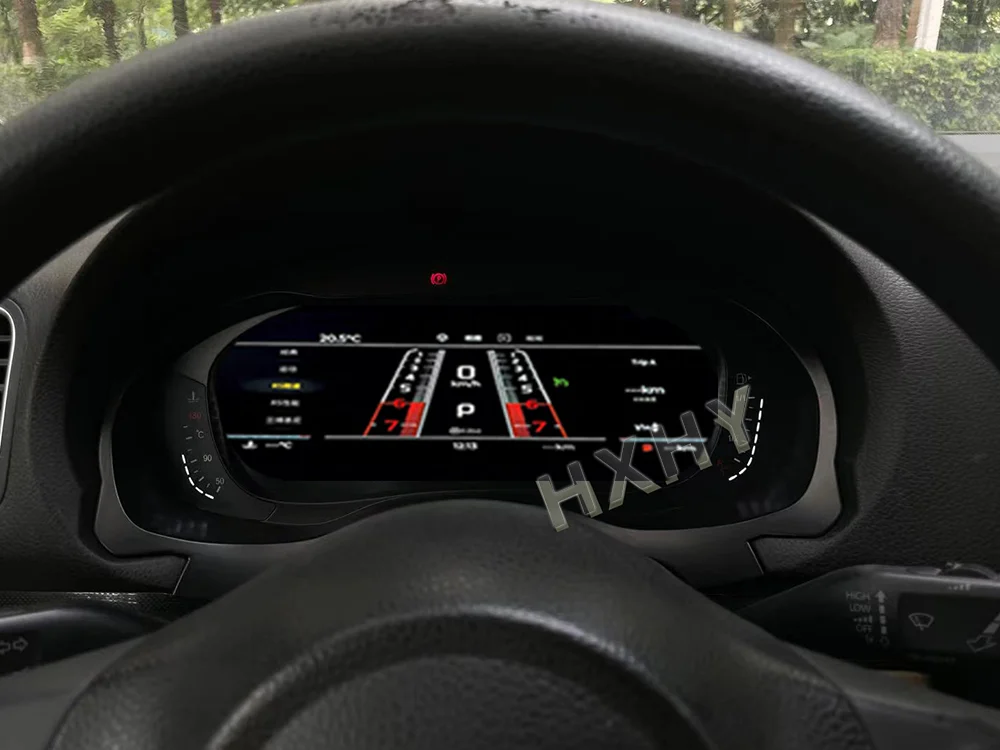 CockPit de instrumentos digitales para coche, para Volkswagen VW Scirocco Tiguan Golf 6 GTI LCD, velocímetros, reproductor de tablero, novedad de 2025 5