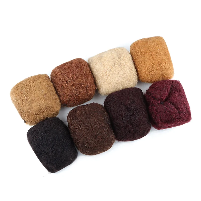 8 Inch Afro kinky Curly Bulks Human Hair For Braiding Bundles 30g/pc Brazilian Remy Hair Natural Color Braids Hair For Women 3