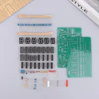 1set DIY Alarm Clock Soldering Practice Kit 4.5V-5.5V DC 6 Digits DIY Clock Kit Auto Display Time For Students And Diyers - Image 4