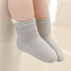 3 Pairs Kids Cotton Socks Boys and Girls Cute Comfy Breathable Baby Non-slip Floor Socks 3