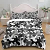 Camouflage Soldier Campus Duvet Cover Set EU Single Double King US Twin Full Queen Cal Children Bed Linen Set 6