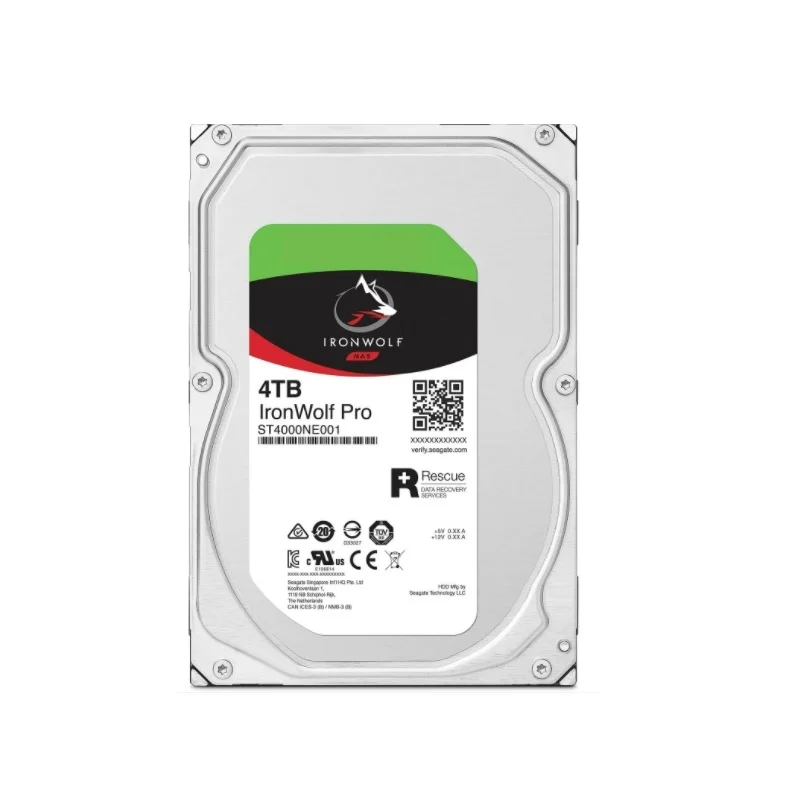 IronWolf 1TB-4TB NAS Internal Hard Drive HDD CMR 3.5 Inch SATA 6Gb/s 7200 RPM 64MB Cache For RAID Network Attached Storage HIK internal hard drive mechanical hard drive hard drive