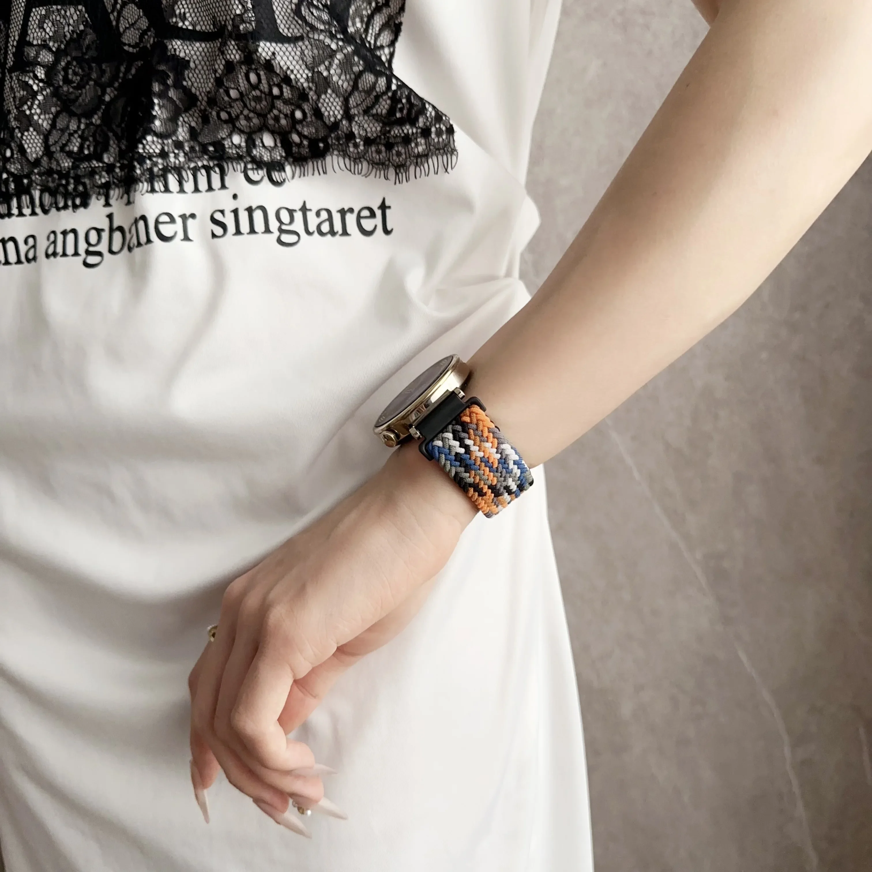 18mm Braided Watch Strap - Premium Replaceable Wristband Universal