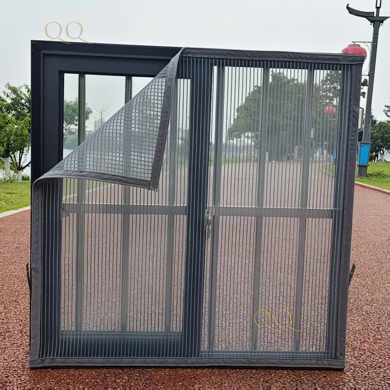 여름철 새집 모기 방지 간편 설치 고양이 발톱 방지 풀 메쉬 스타일 다이아몬드 메쉬 창문 스크린