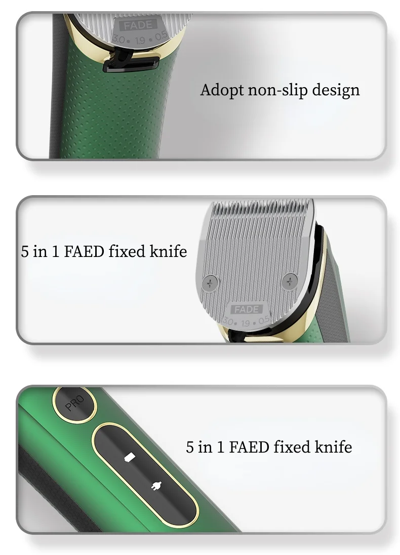 Description Picture 6 of itemProfessional Hair Clipper By MADESHOW 982F,Hair Trimmer For Men,Wireless Hair Clipper,Cordless Haircut Machine For Barber Shop
