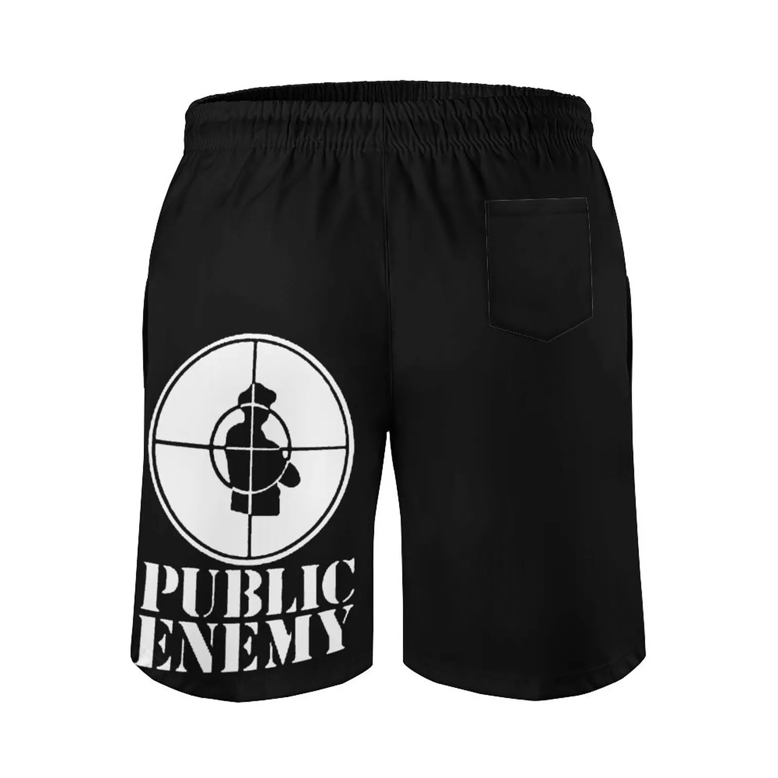 Public Enemy Public Enemy(2) Anime CausalCute Adjustable Drawcord Breathable Quick Dry Casual Beach Pantsbasketball Loose Elasti 3