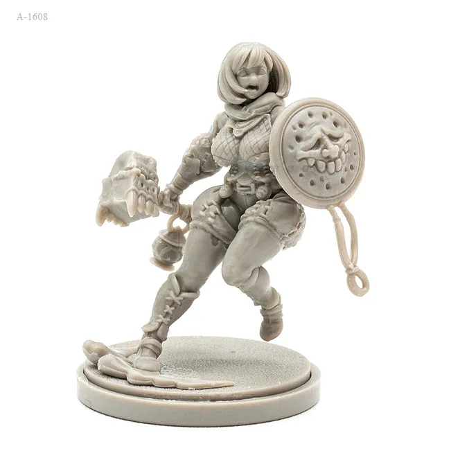 

38mm Resin model kits figure beauty colorless and self-assembled A-1608