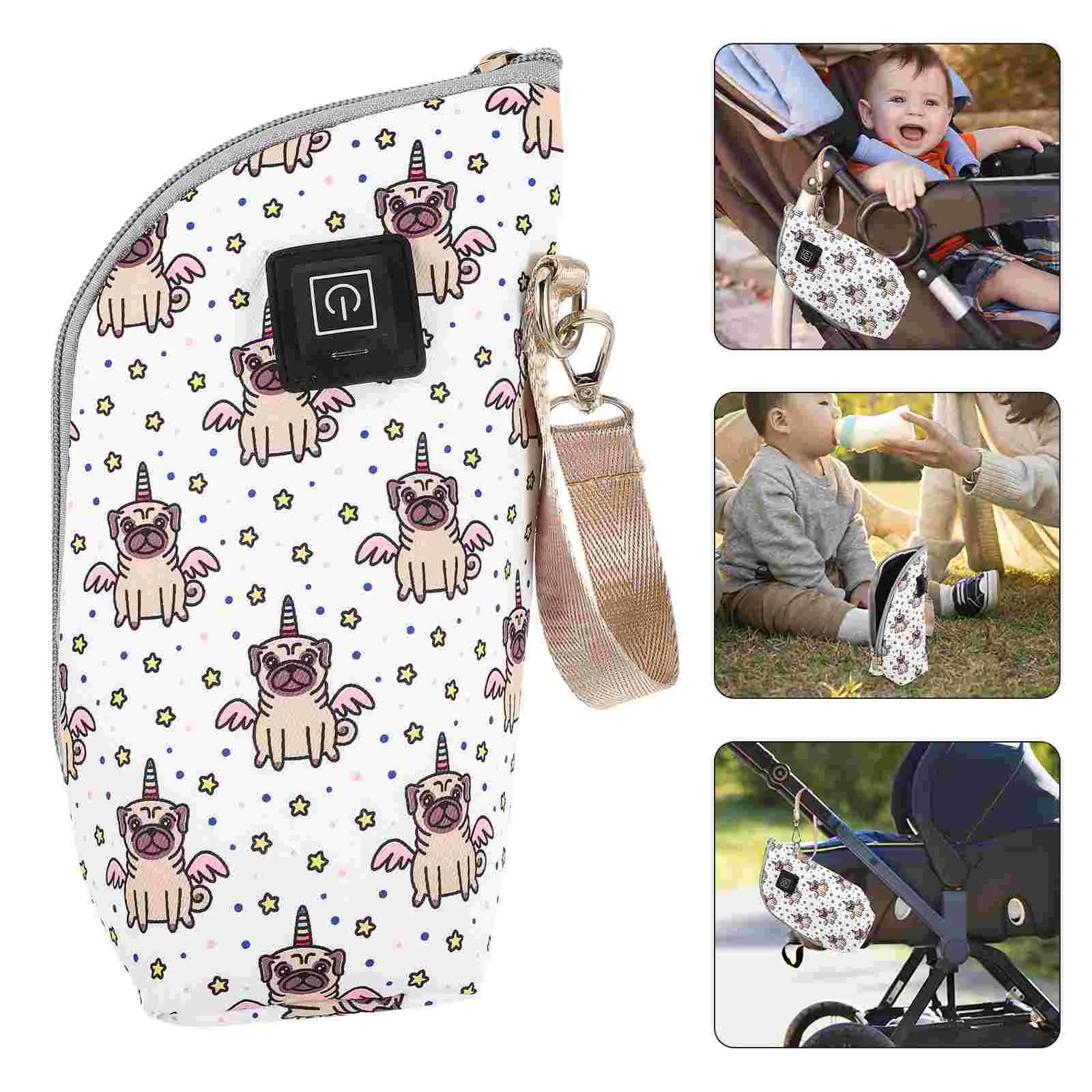 

Heating Jacket Baby Milk Water Warming Bag Polyester Wear-resistant Bottle Cover