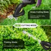 HECUS 2 in 1 Brushless Cordless Electric Hedge Trimmer Handheld Household Lawn Mower Garden Tools For Makita 18V Battery 2