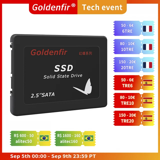 Goldenfir SSD 120GB 128GB SATAIII SSD 240GB 256GB hd 1TB 360GB 512GB 1