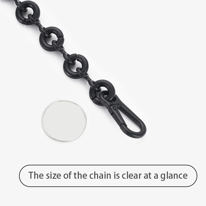 Longchamp Bags 2023New  Bag Chain Metal Shoulder Strap Geometric Bag Lucky Bag Transformation Armpit Accessories Doughnut Chain