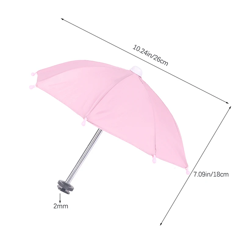 1PC DSLR Camera Umbrella Hot Shoe Cover Sunshade Rainy Holder For Camera Mirrorless Phone Photography Accessory