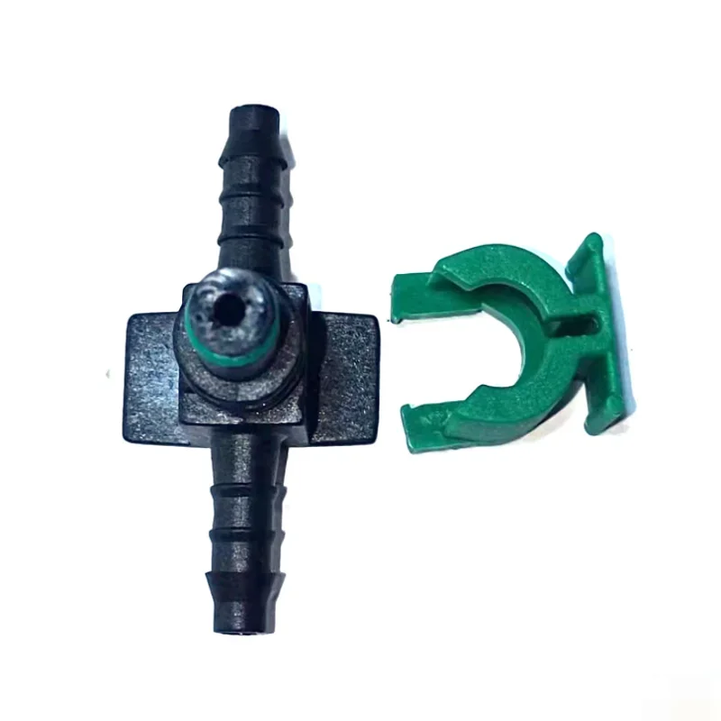 Two-wa-y L Shape Oil Return Joint 1PCS For Jia-ngling Ford New All-shuntu Ruiou V348 Fuel Injector
