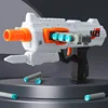 Belt-fed continuous-fire soft bullet gun boy gift wind and flame XH919 institutional gift toy 3