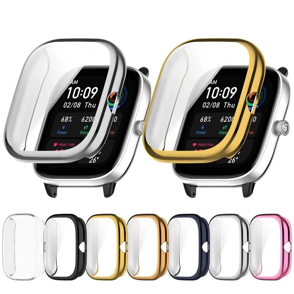 

Защитный чехол для Amazfit GTS4 Mini чехол с полным покрытием для Amazfit GTS4 Mini, защитный чехол из ТПУ