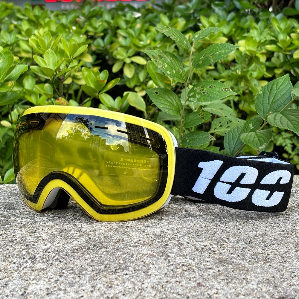 Ski Goggles Double Layers UV400 Anti-fog Winter Outdoor Sport Eyewear Ski Glasses Skiing Mask Snowboard Men Women Snow Goggles 6