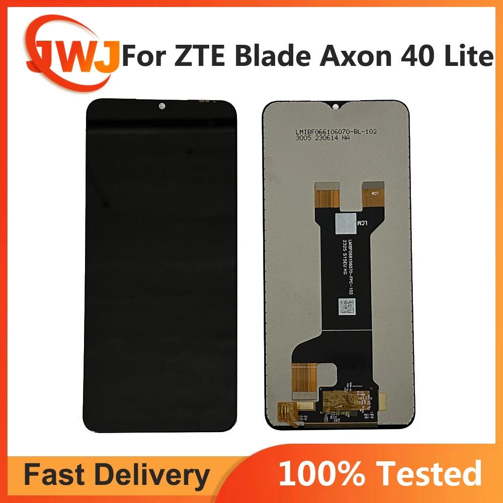 

6.6 Inch Black For ZTE Axon 40 Lite Axon40 Lite LCD DIsplay Touch Screen Digitizer Panel Assembly Replacement LCD Parts