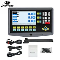 LCD DRO YH800-3 3 axes affichage de lecture numérique 19 langues TTL AC110V/220V pour fraiseuse alésage EDM encodeur d'échelle linéaire 1