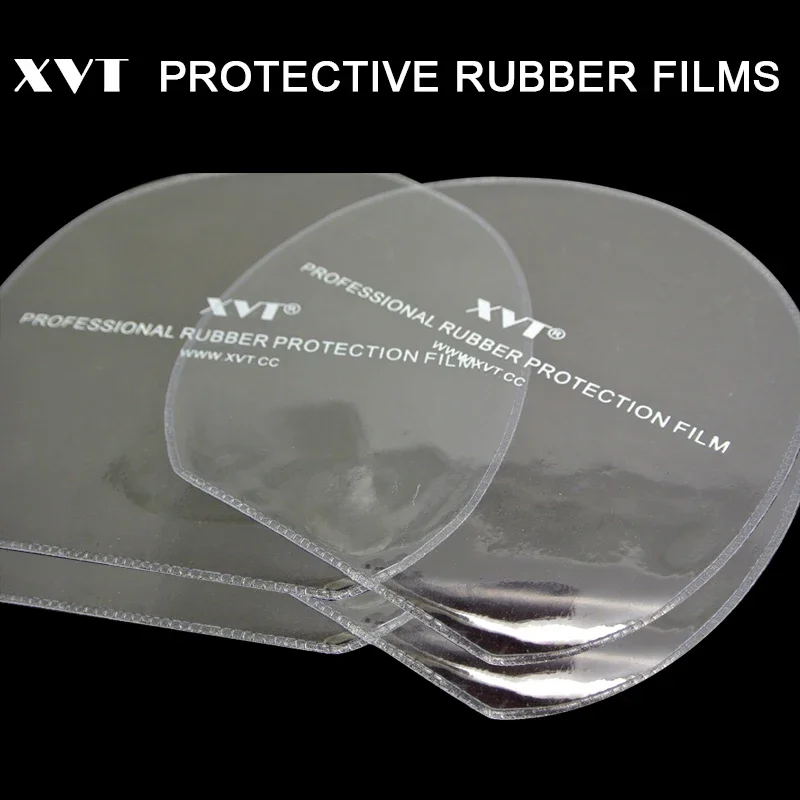 XVT Professional Table Tennis Rubber Protection Film/ Table Tennis Cover Film 10pcs/lot table tennis rubber table tennis equipment table tennis protector